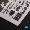 Kelik K72174 Р-38J Lightning - interior 3D decals for Italeri/Academy kit (1/72)
